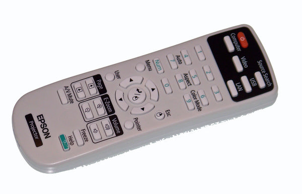 Genuine Epson Projector Remote Control- PowerLite 480W, 485W, 710HD, PowerLite S11, X12