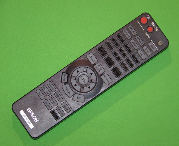 Genuine Epson Projector Remote Control: EH-TW5910, EH-TW6100, EH-TW6100W, EH-TW8100