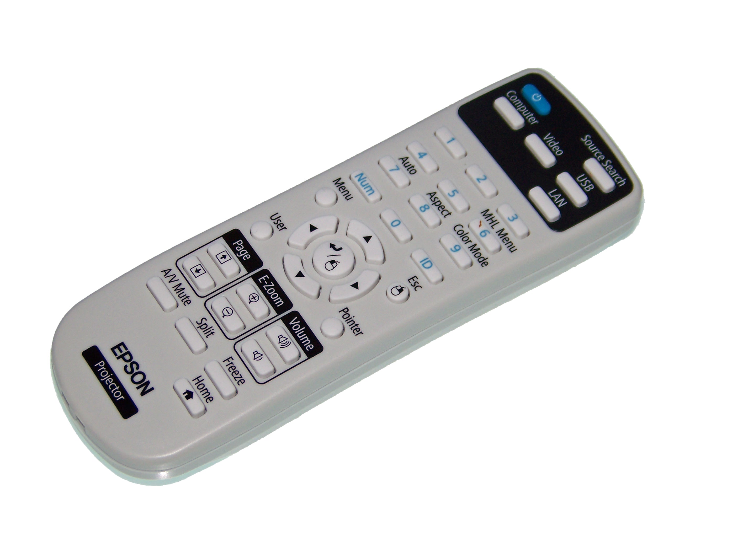 Epson Projector Remote Control: PowerLite 1224, PowerLite 1264, PowerLite 1284