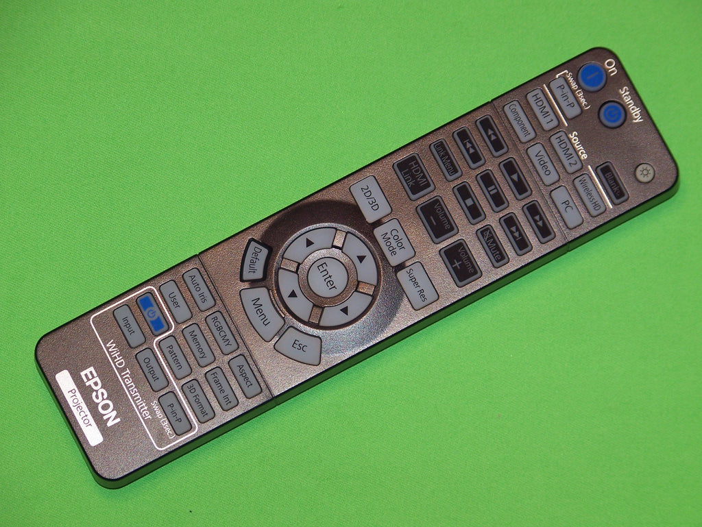 Genuine Epson Projector Remote Control: EH-TW7200, EH-TW8200, EH-TW8200W