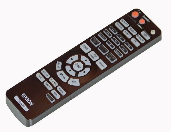 Genuine Epson Projector Remote Control: PowerLite Home Cinema 3010 & 3010e
