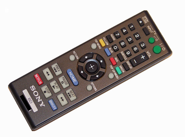 OEM Sony Remote Control Originally Shipped With: BDP-BX38, BDP-BX58, BDPBX38, BDPBX58, BDPS380, BDPS380
