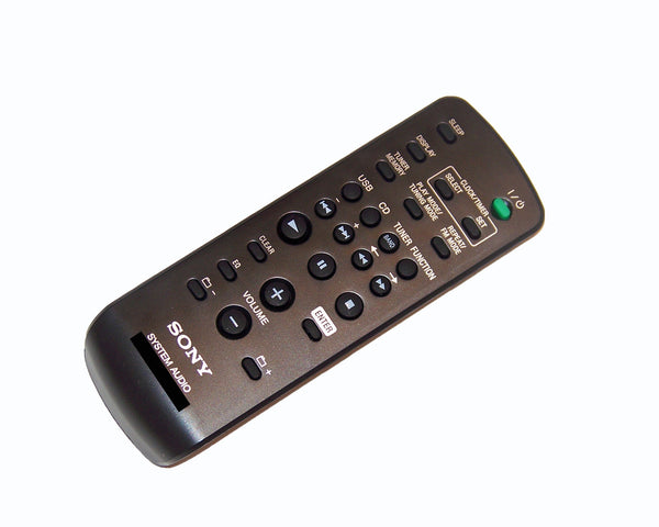 OEM Sony Remote Control Originally Supplied With: CMTFX200, CM-TFX200, LBTSH2000, LB-TSH2000, RMSCU37B, RM-SCU37B