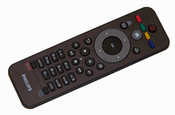 OEM Philips Remote Control Originally Shipped With: BDP2100, BDP2100/F7, BDP2100F7, BDP2105, BDP2105/F7, BDP2105F7