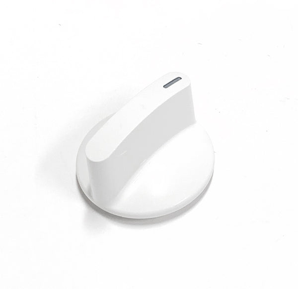 OEM GE Dryer White Knob Originally Shipped With NBXR333GG0WW, NWXR483GG0WW