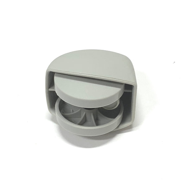 Genuine OEM Delonghi Room Heater Foot Caster Wheel Originally Shipped With TRH0715SH, EW7707CMM, EW7707CM, TRD0715TL