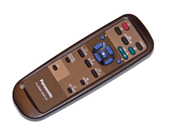 OEM Panasonic Remote Control Originally Shipped With: PT42PD3P5, PT42PD4P, PT42PHD4D, PT42PHD4P, PT50PD3, PT50PD3P