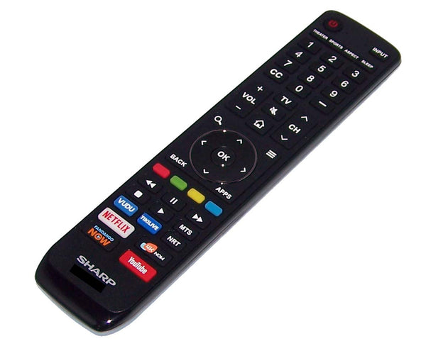OEM Sharp Remote Control Originally Shipped With LC55Q7000U, LC-55Q7000U, LC55Q7030U, LC-55Q7030U