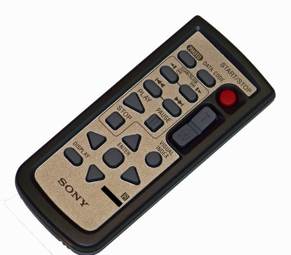 Sony Remote Control Originally Shipped With: HDR-CX6EK, HDR-CX7, HDR-SR10, HDR-SR11, HDR-SR12, HDR-SR5, HDR-SR7, HDR-SR8