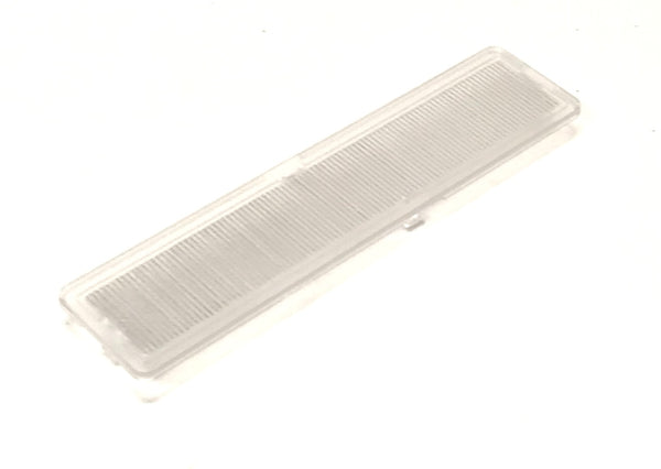 OEM Samsung Refrigerator Upper Section Lens Lamp Cover Originally Shipped With RF20HFENBWW/AA, RF20HFENBWW/US, RF62HEPN