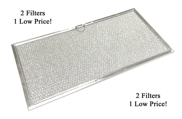 Save Money With An OEM Grease Filter 2 Pack - Measurements: 15 x 7-3/4 x 3/32 Inches