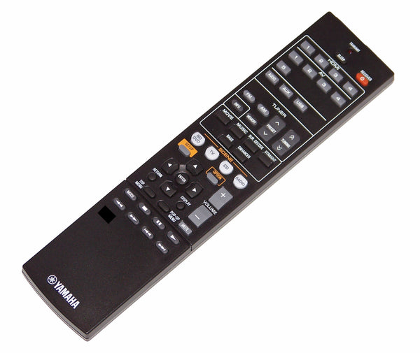 OEM Yamaha Remote Control Originally Shipped With: RXV377, RX-V377, RXV377BL, RX-V377BL, YHT4910U, YHT-4910U