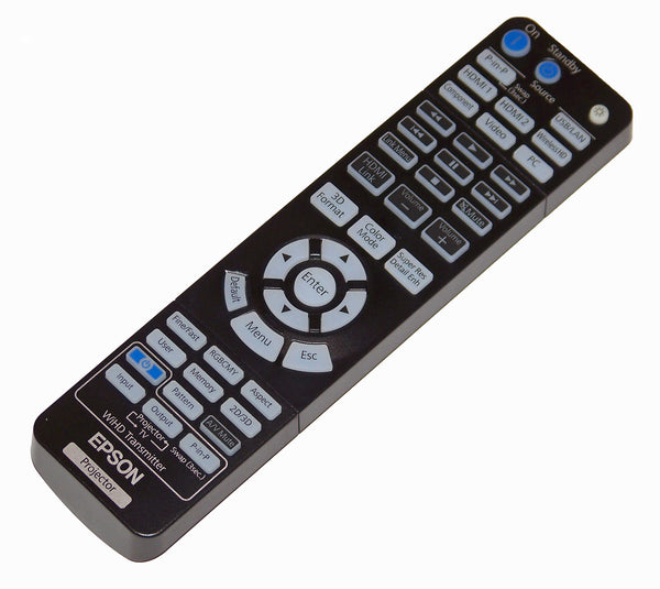 OEM Epson Projector Remote Control Originally Shipped With EH-TW6600, EH-TW6600W