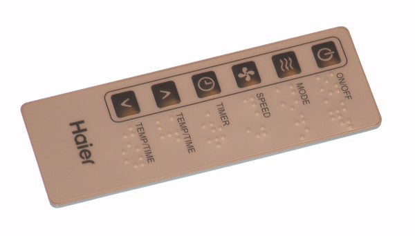 OEM Haier Remote Control Originally Supplied With: HWR05XCM