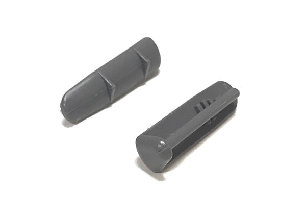 OEM Blomberg Dishwasher Rear Rail Cap - 2 Pack Originally Shipped With 7659439571, DWT24100SS, 7659539571, DWT23100W