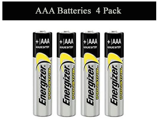 Genuine Energizer Industrial AAA Energizer Industrial Batteries - 4 Pack