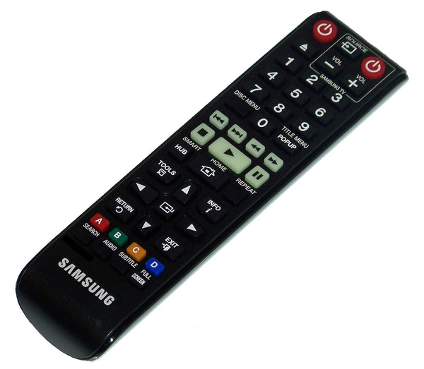 Genuine OEM Samsung Remote Control: BD-F7500, BD-F7500/ZA, BD-J7500, BD-J7500/ZA, BD-JM63, BD-JM63/ZA