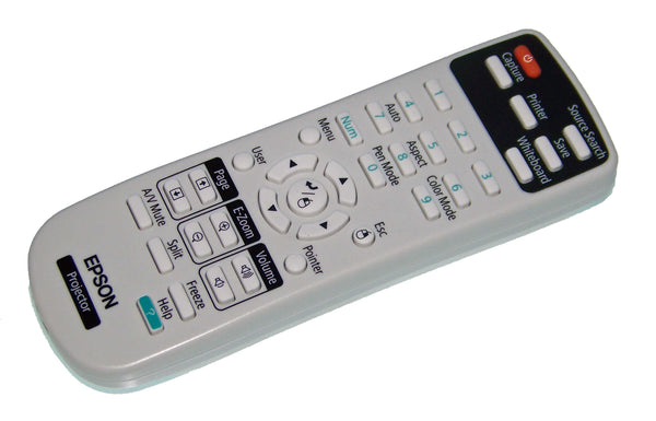 Genuine OEM Epson Projector Remote Control Originally Shipped With BrightLink Pro 1410Wi