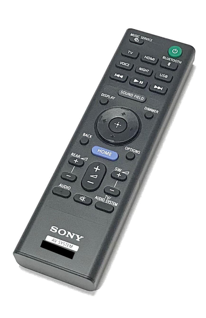 OEM Sony Remote Control Originally Shipped With HTA5000