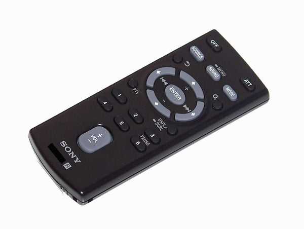 Genuine OEM Sony Remote Control Originally Shipped With: DSXA40UI, DSX-A40UI, CDXGT56UIW, CDX-GT56UIW, CDXGT57UP, CDX-GT57UP