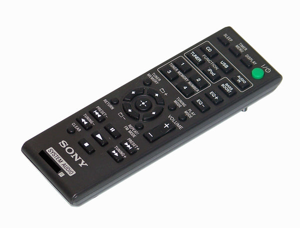 OEM Sony Remote Control Originally Shipped With: HCDEC719IP, HCD-EC719IP, HCDEC919IP, HCD-EC919IP