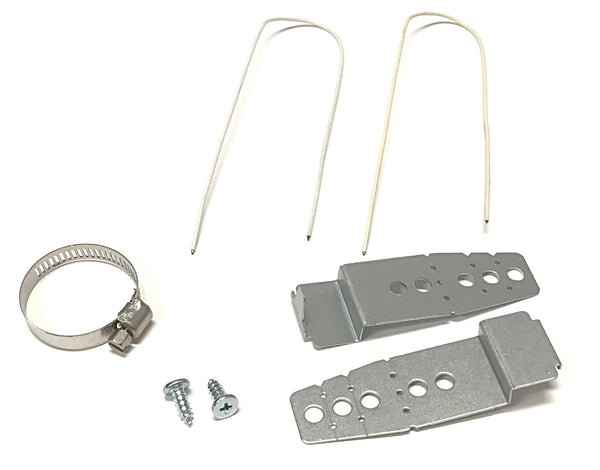 Genuine OEM LG Dishwasher Installation Mounting Brackets Originally Shipped With D1613TB, LD6100WB, LD6105WB, LD6300TB