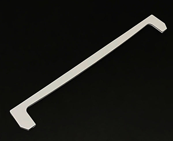 OEM Blomberg Refrigerator Glass Shelf Front Profile Originally Shipped With 7229545514, 7229545513, BRFB0900