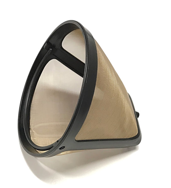 OEM Delonghi Permanent Gold Filter Originally Shipped With DCM024BK, DCM02BL, DCM02BK, DCM02GR, DCM020ST