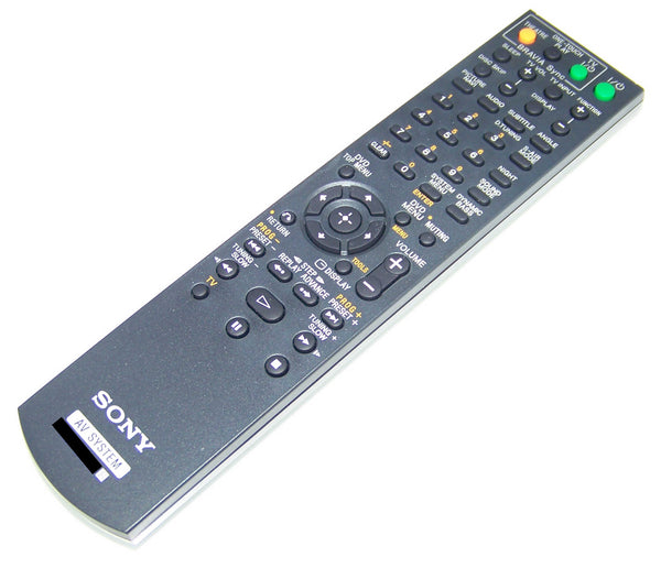 OEM Sony Remote Control Originally Shipped With: DAVDZ570, DAV-DZ570
