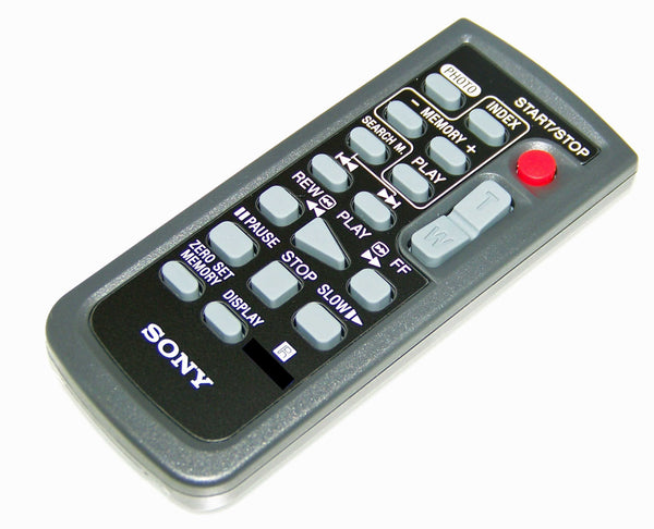 OEM Sony Remote Control Originally Shipped With: DCRTRV480, DCR-TRV480, DCRPC55, DCR-PC55, DCRPC1000, DCR-PC1000