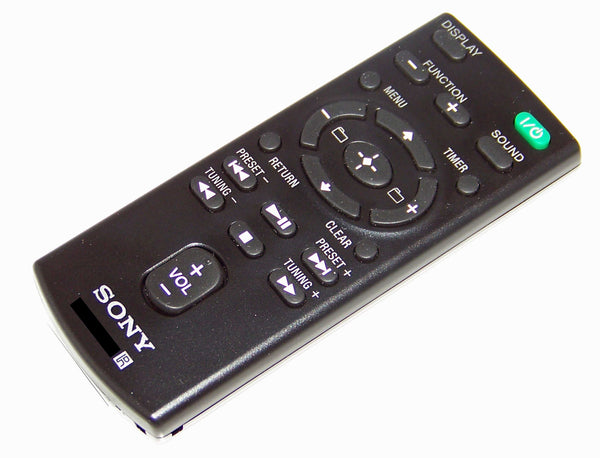 Genuine OEM Sony Remote Control Originally Shipped With: CMT-X5CDB, CMT-X5CD, CMT-X7CDB, CMT-X7CD, CMTX5CDB, CMTX5CD