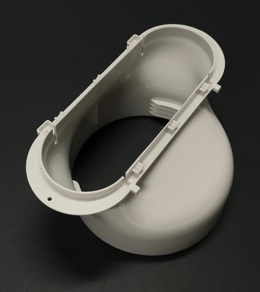 OEM LG Air Conditioner AC Exhaust Hose Window Connector Adapter Originally Shipped With LP0721WSR, LP0621WSR