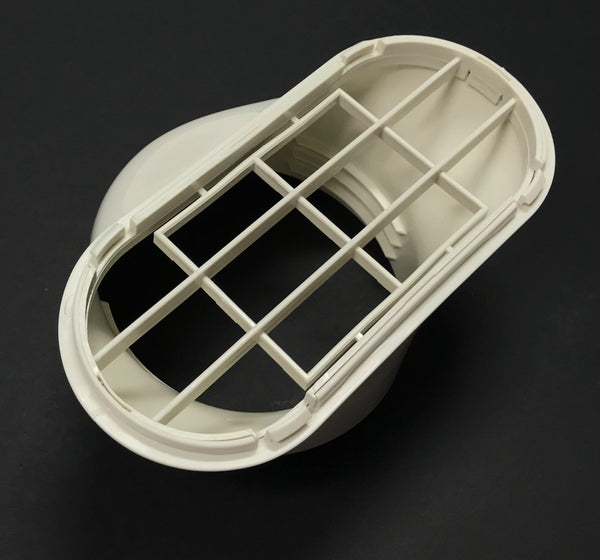 OEM Haier Air Conditioner AC Exhaust Hose Window Connector Adapter Originally Shipped With HPFD12XHPLB, HPND14XHT