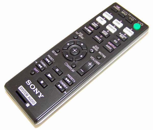 Genuine OEM Sony Remote Control Originally Shipped With: CMT-SBT40D, HCD-SBT40D, CMTSBT40D, HCDSBT40D