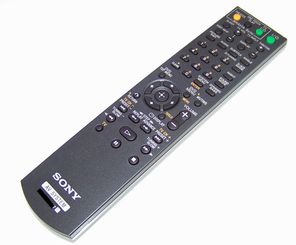 OEM Sony Remote Control Originally Shipped With: HCDHDX576WF, HCD-HDX576WF