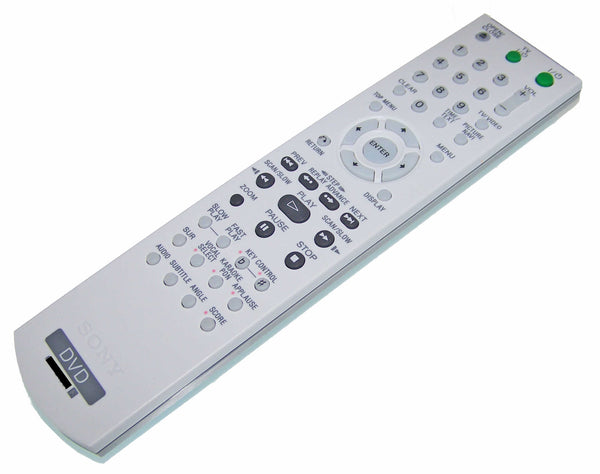OEM Sony Remote Control Originally Shipped With: DVPK85, DVP-K85, DVPK85P, DVP-K85P, DVPK85P/R, DVP-K85P/R