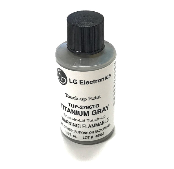 OEM LG Touch-Up Appliance Paint- Titanium Gray Part Number tup-3796tg