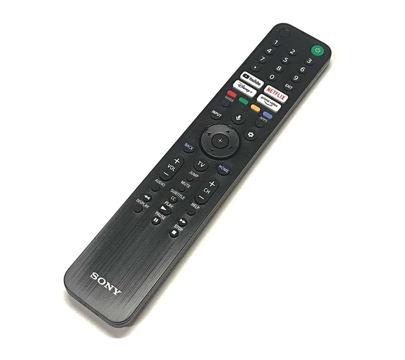 OEM Sony TV Remote Control Originally Shipped With KD-75X80J, KD75X80J