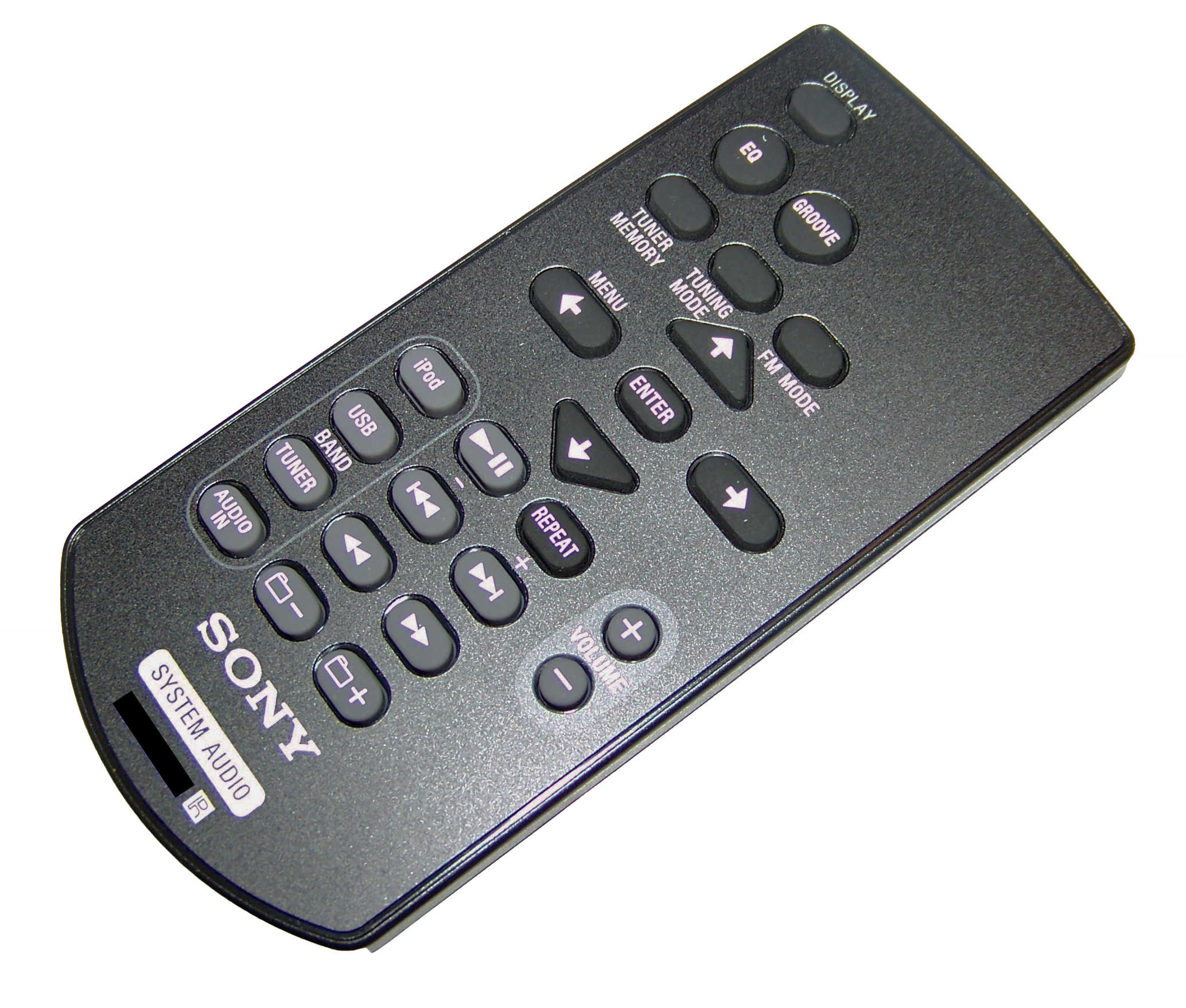 OEM Sony Remote Control Originally Shipped With: FSTGTK1i, FST-GTK1i, HCDGTK1i, HCD-GTK1i, RDHGTK1i, RDH-GTK1i