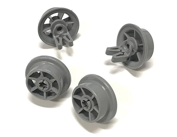 OEM Blomberg Dishwasher Lower Rack Wheel - 4 Pack Originally Shipped With 7663569580, DDT25401W, 7669959571, DWT28500SS