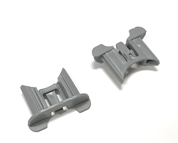 OEM Blomberg Dishwasher Rear Rail Cap - 2 Pack Originally Shipped With 7659239571, DWT25100SS, 7679449542