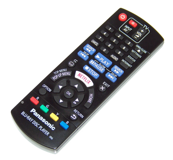 OEM Panasonic Remote Control Originally Shipped With: DMPBD903, DMP-BD903, DMPBD93, DMP-BD93