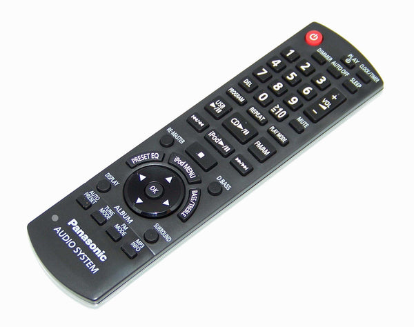 OEM Panasonic Remote Control Originally Shipped With: SCPM38, SC-PM38, SCPM42, SC-PM42