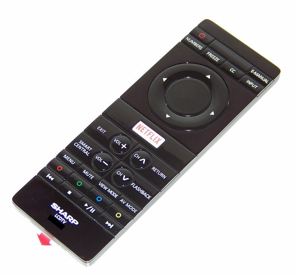 OEM Sharp Remote Control Originally Shipped With: LC43UB30, LC-43UB30, LC43UB30U, LC-43UB30U, LC50UB30, LC-50UB30