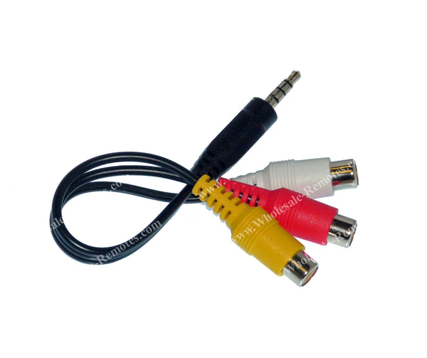 OEM Sharp Audio Video Cable AV Adapter - NOT A Generic: LC46LE820UN, LC-46LE820UN