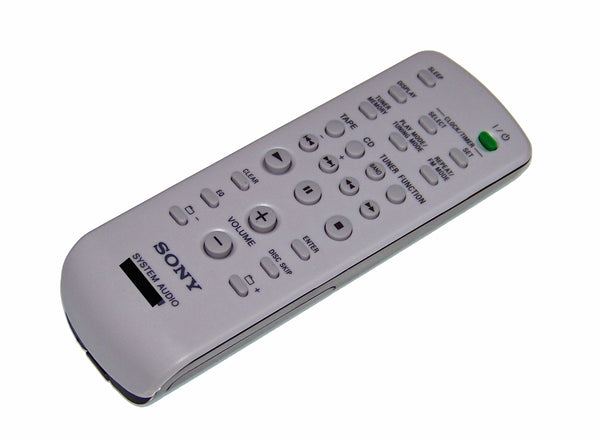 OEM Sony Remote Control Originally Shipped With: MHCRG595, MHC-RG595, MHCRG295, MHC-RG295, HCDEC50, HCD-EC50