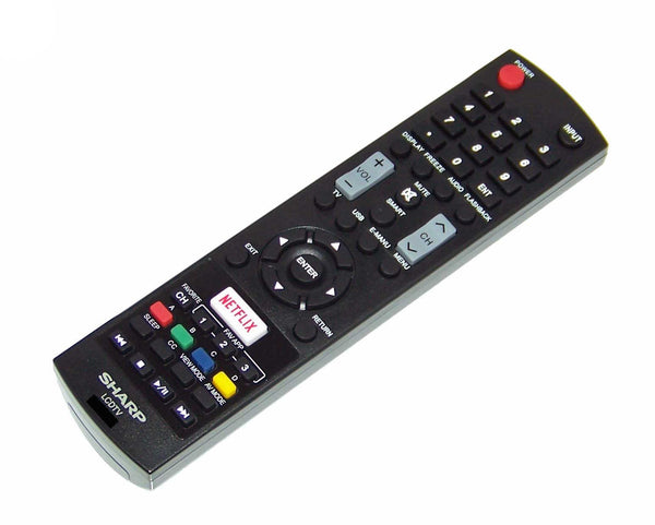OEM Sharp Remote Control Originally Shipped With: LC65LE654, LC-65LE654, LC40LE653U, LC-40LE653U