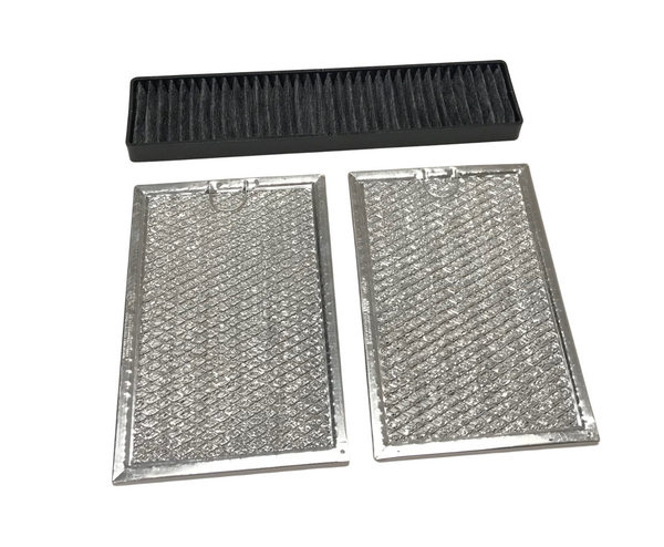 OEM LG Microwave Grease & Charcoal Filter Set Originally Shipped With LMV2081SS, LMVM2033SW
