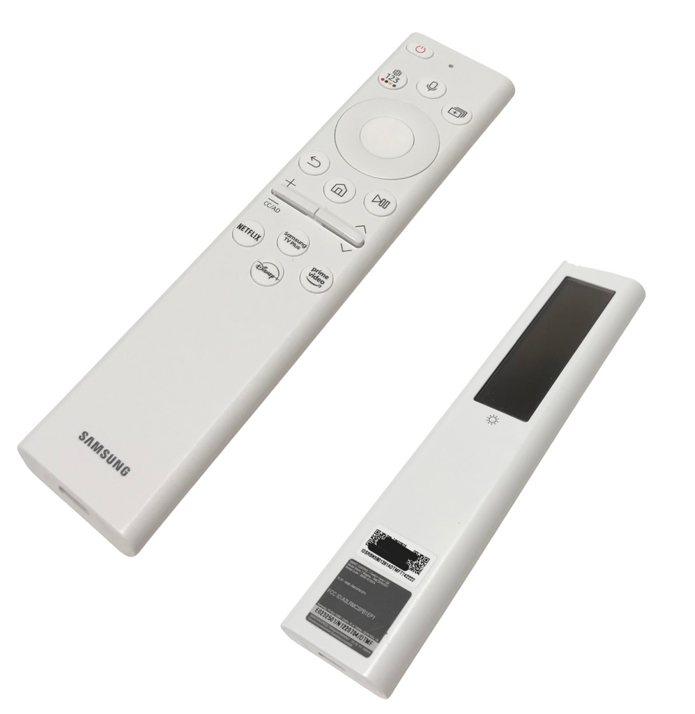 Genuine OEM Samsung Remote Control White Solar Originally Shipped With ...