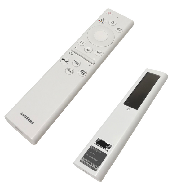 Genuine OEM Samsung Remote Control White Solar Originally Shipped With QN32LS03BBF, QN32LS03BBFXZA, QN32LS03BDF